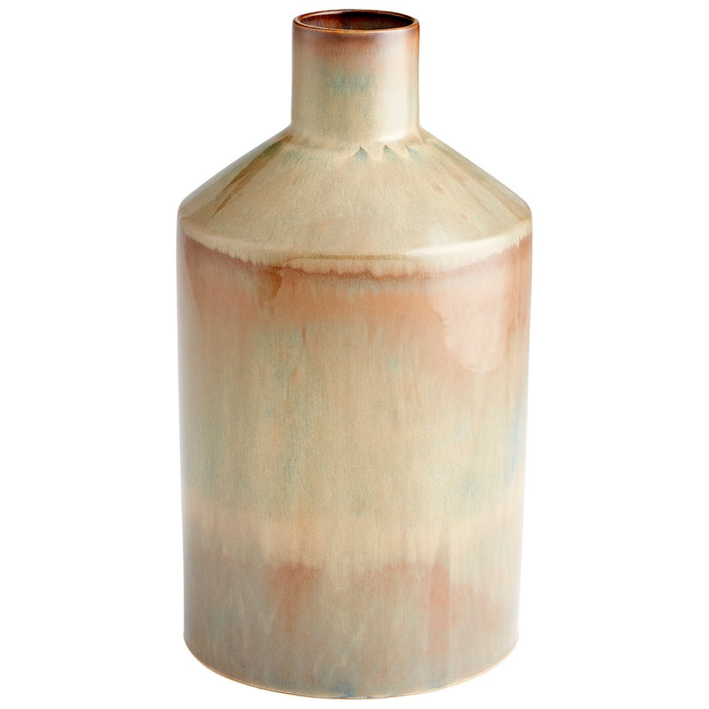 Cyan 10535 Vase, Olive Glaze