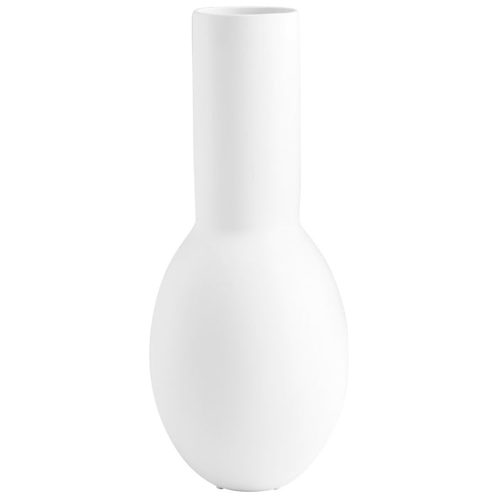 Cyan 10538 Vase, Matte White