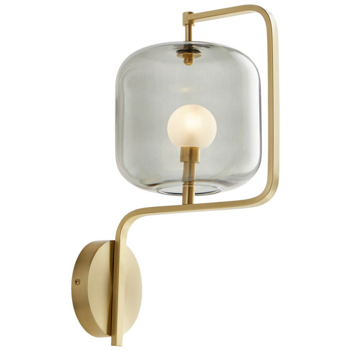 Cyan 10551 LED Wall Decor, Aged Brass