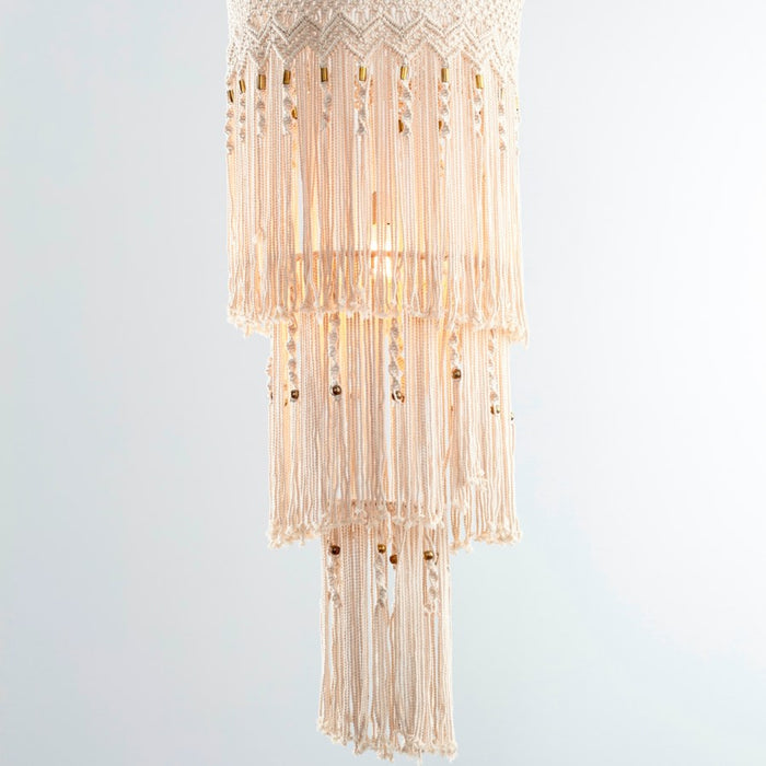 Cyan 10608 One Light Pendant, Antique French White