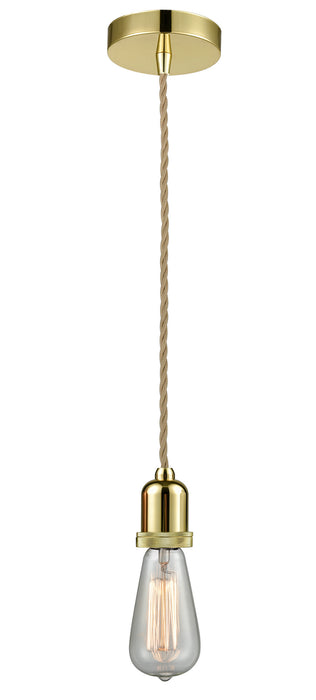 Innovations 100GD-10RE-0GD One Light Mini Pendant, Gold