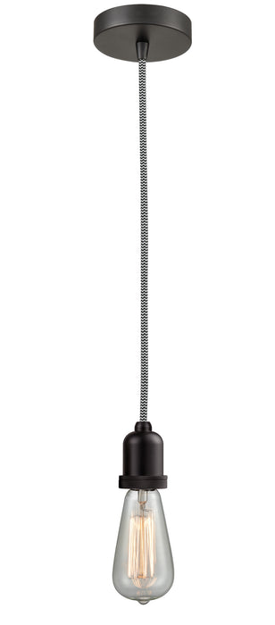 Innovations 100OB-10BW-0OB One Light Mini Pendant, Oil Rubbed Bronze