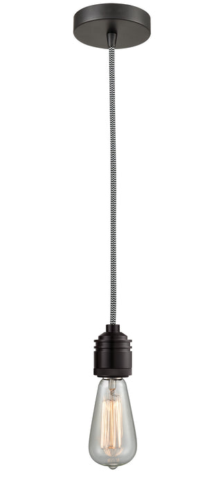 Innovations 100OB-10BW-2OB One Light Mini Pendant, Oil Rubbed Bronze
