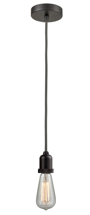 Innovations 100OB-10GY-0OB One Light Mini Pendant, Oil Rubbed Bronze