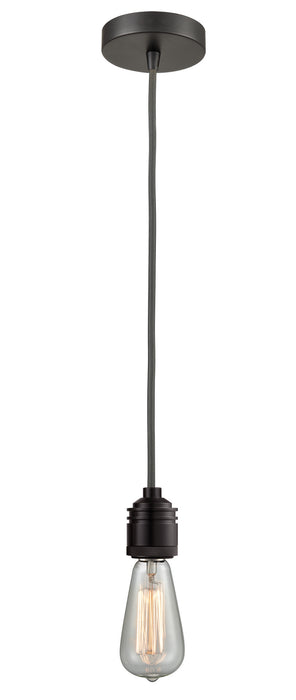 Innovations 100OB-10GY-2OB One Light Mini Pendant, Oil Rubbed Bronze