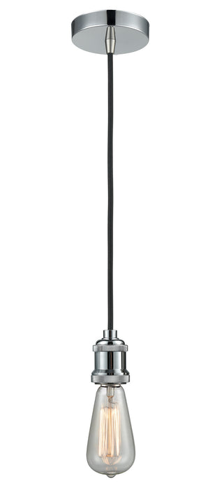 Innovations 100PC-10BK-1PC One Light Mini Pendant, Polished Chrome