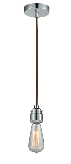 Innovations 100PC-10BR-2PC One Light Mini Pendant, Polished Chrome