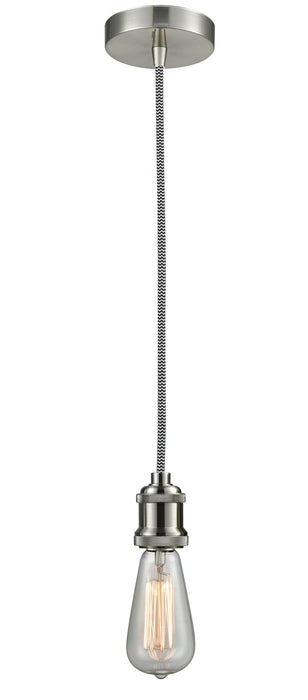 Innovations 100SN-10BW-1SN One Light Mini Pendant, Satin Nickel