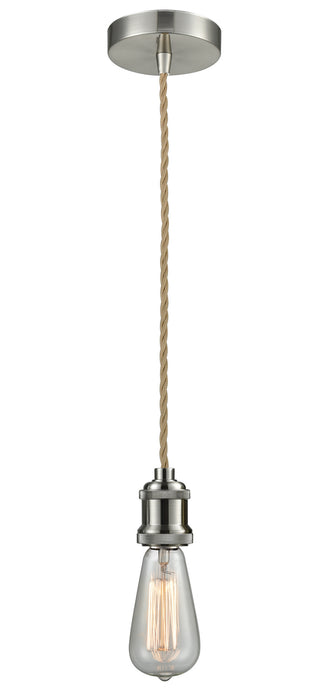 Innovations 100SN-10RE-1SN One Light Mini Pendant, Satin Nickel