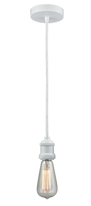 Innovations 100W-10W-1W One Light Mini Pendant, White