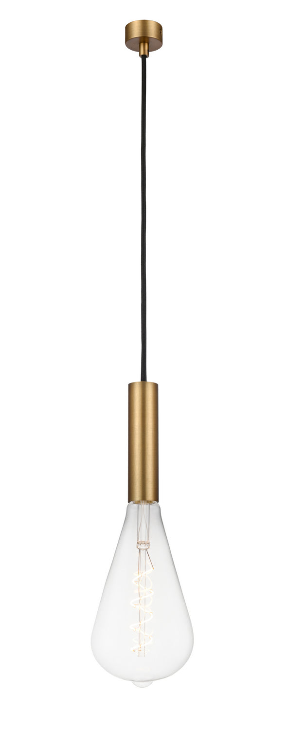 Innovations 198-1P-BB-BB125LED LED Mini Pendant, Brushed Brass