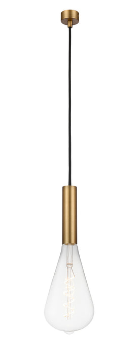 Innovations 198-1P-BB-BB125LED LED Mini Pendant, Brushed Brass