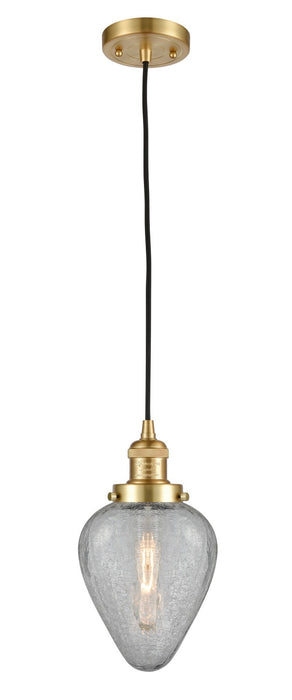 Innovations 201C-SG-G165-LED LED Mini Pendant, Satin Gold