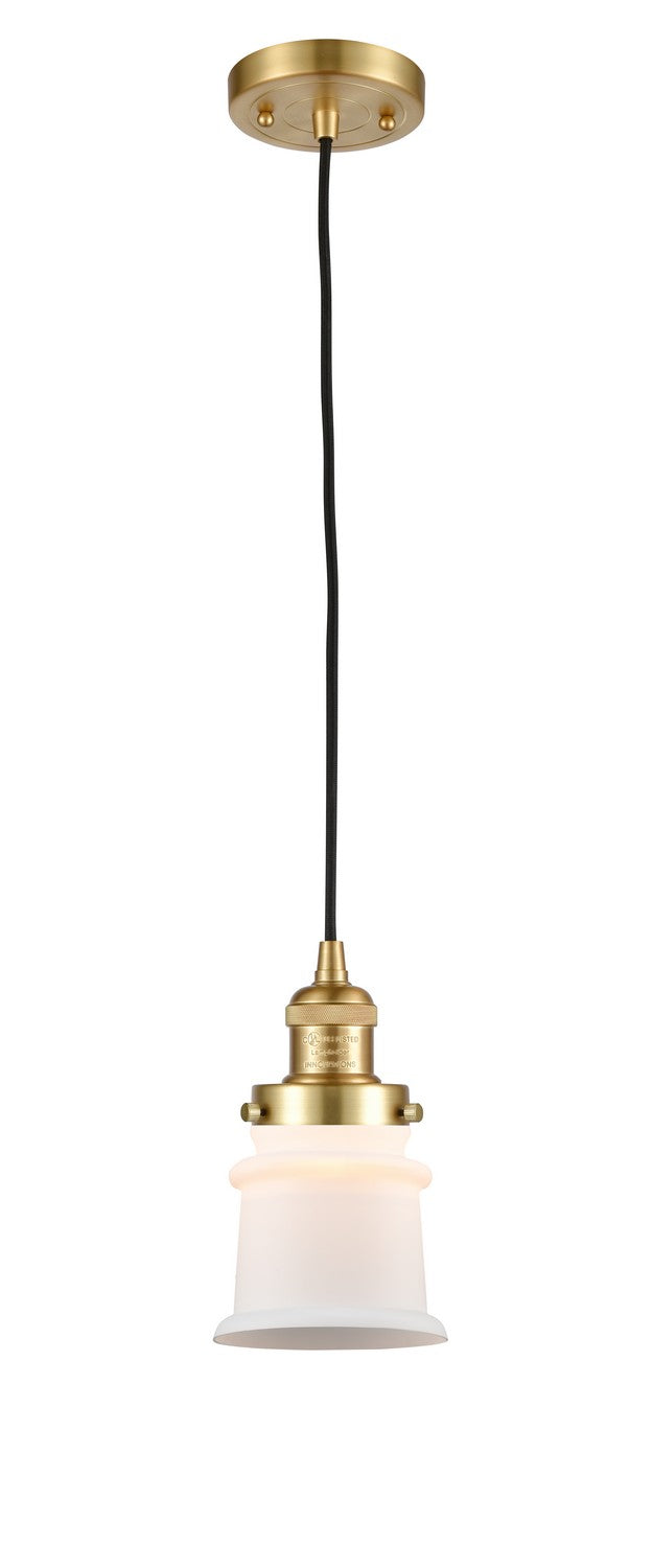Innovations 201C-SG-G181S-LED LED Mini Pendant, Satin Gold