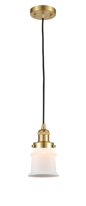 Innovations 201C-SG-G181S-LED LED Mini Pendant, Satin Gold