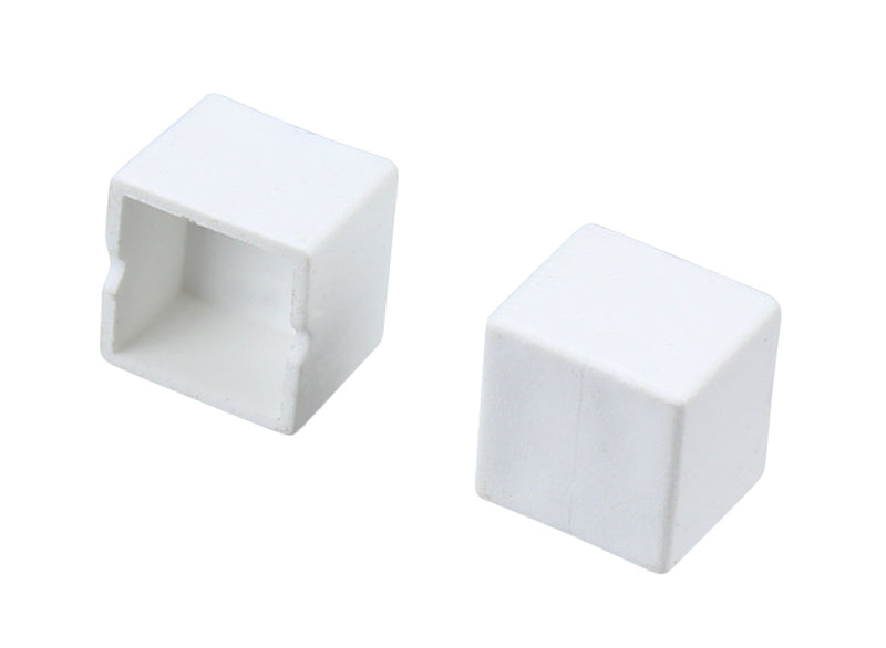American Lighting MLUX-END End Caps, White