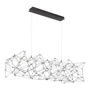 Eurofase 38036-020 LED Chandelier, Black