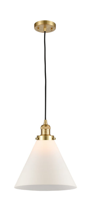 Innovations 201C-SG-G41-L One Light Mini Pendant, Satin Gold