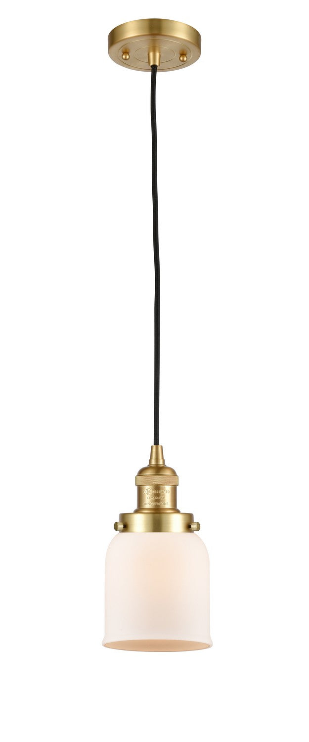 Innovations 201C-SG-G51-LED LED Mini Pendant, Satin Gold