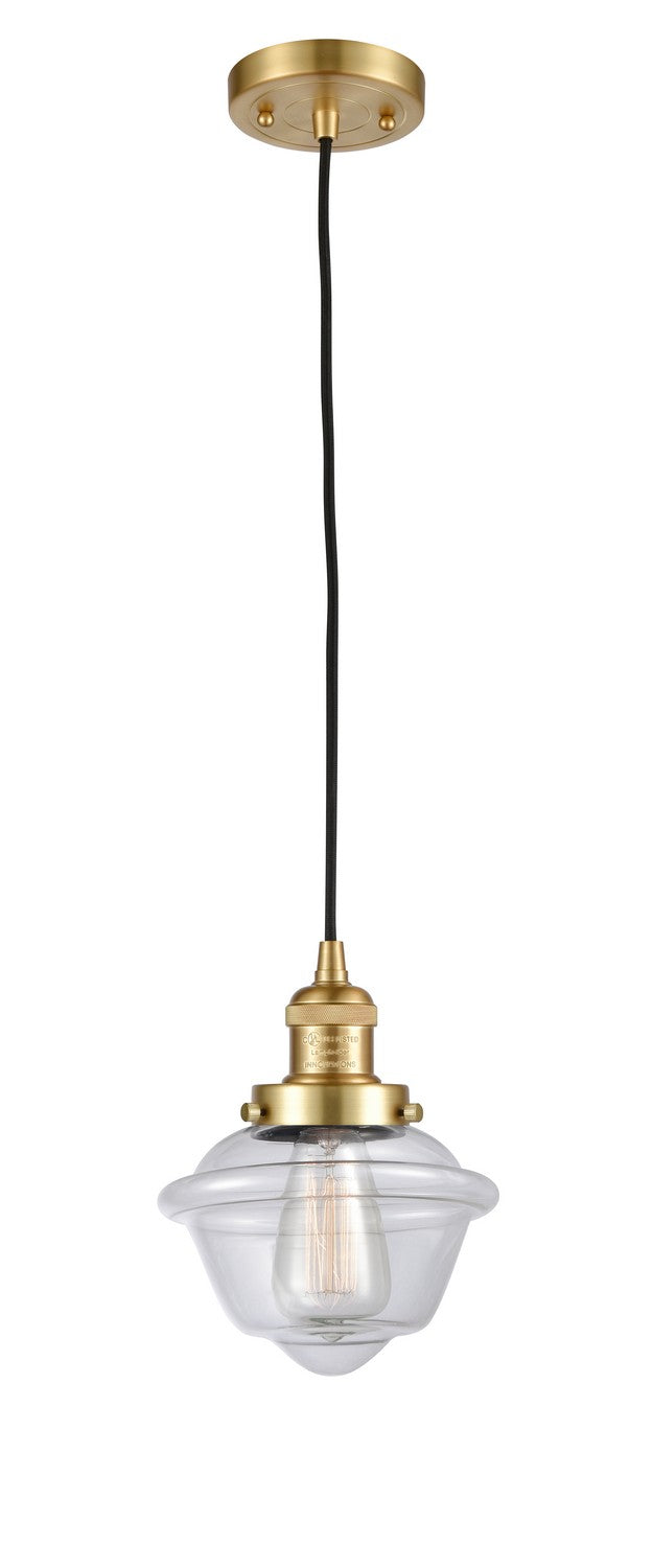 Innovations 201C-SG-G532-LED LED Mini Pendant, Satin Gold