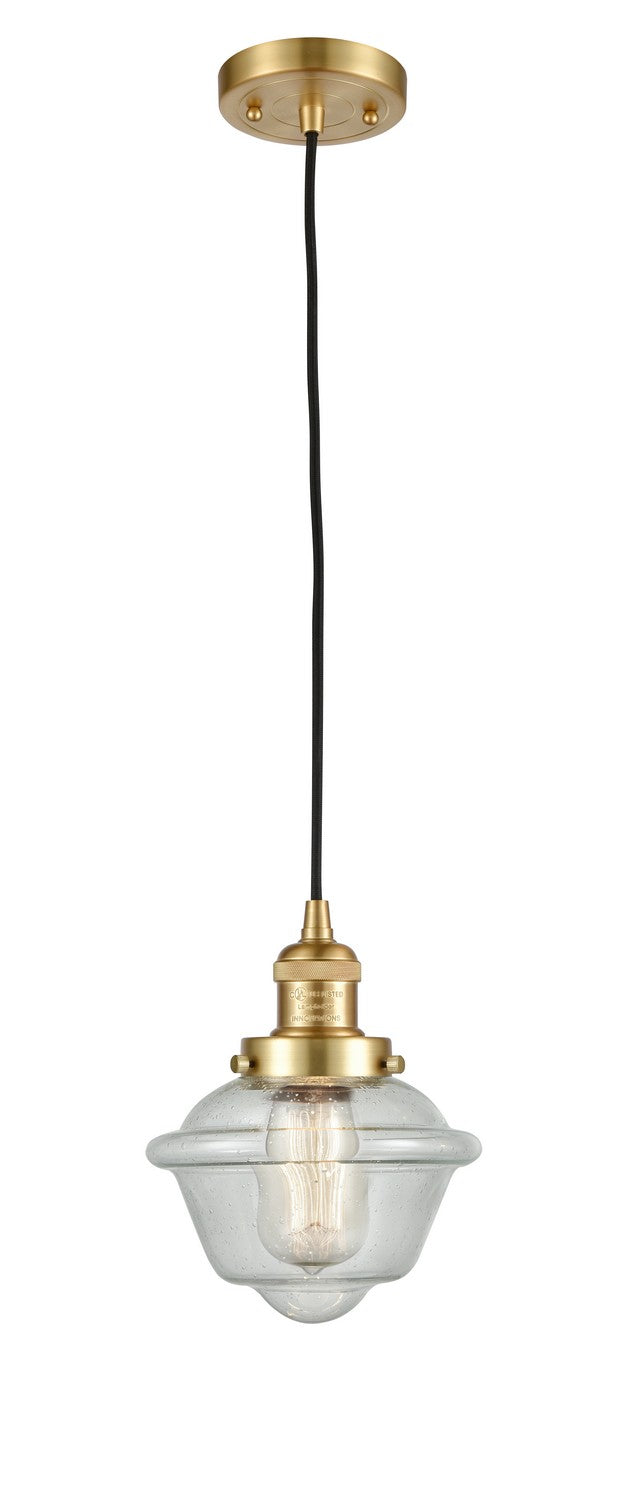 Innovations 201C-SG-G534-LED LED Mini Pendant, Satin Gold
