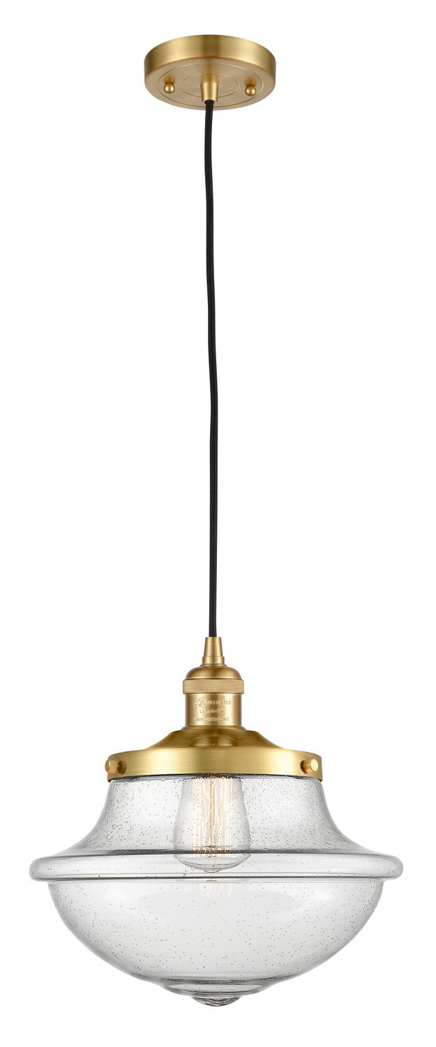 Innovations 201C-SG-G544-LED LED Mini Pendant, Satin Gold