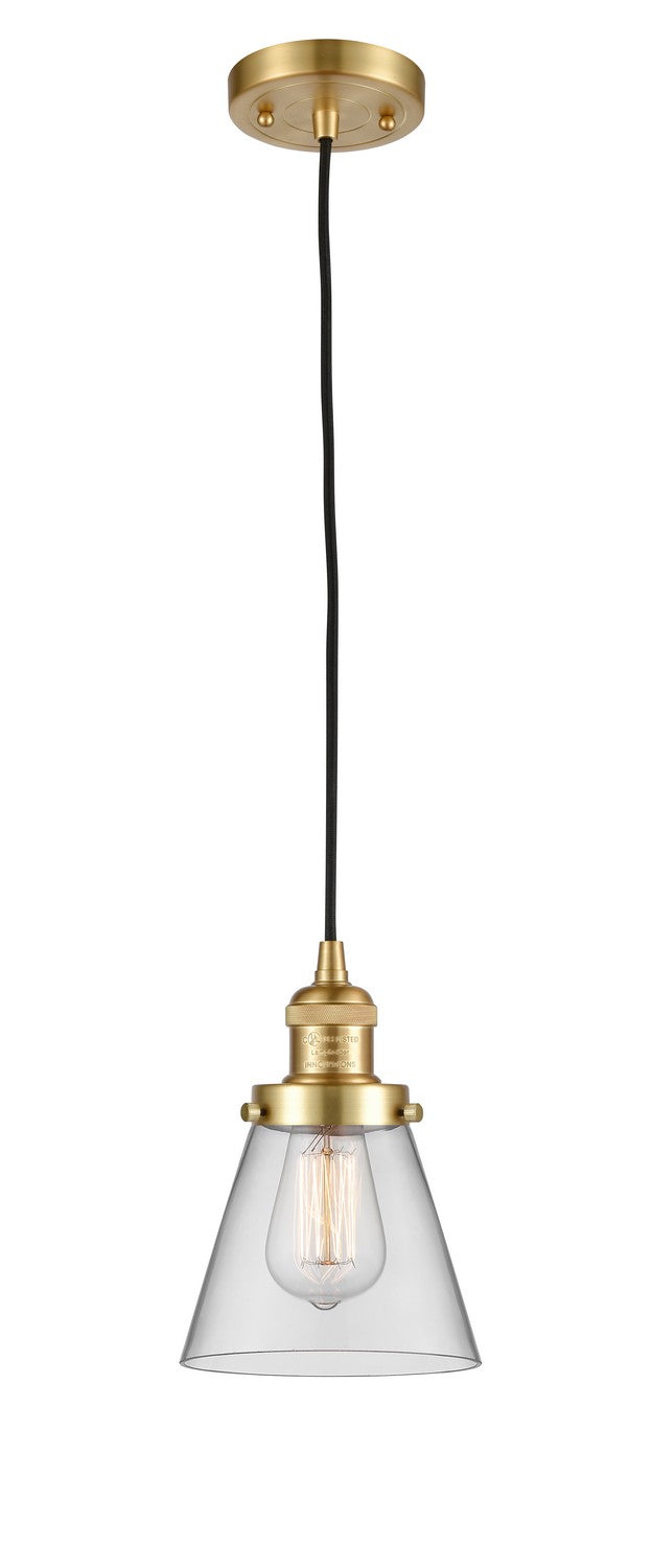 Innovations 201C-SG-G62-LED LED Mini Pendant, Satin Gold