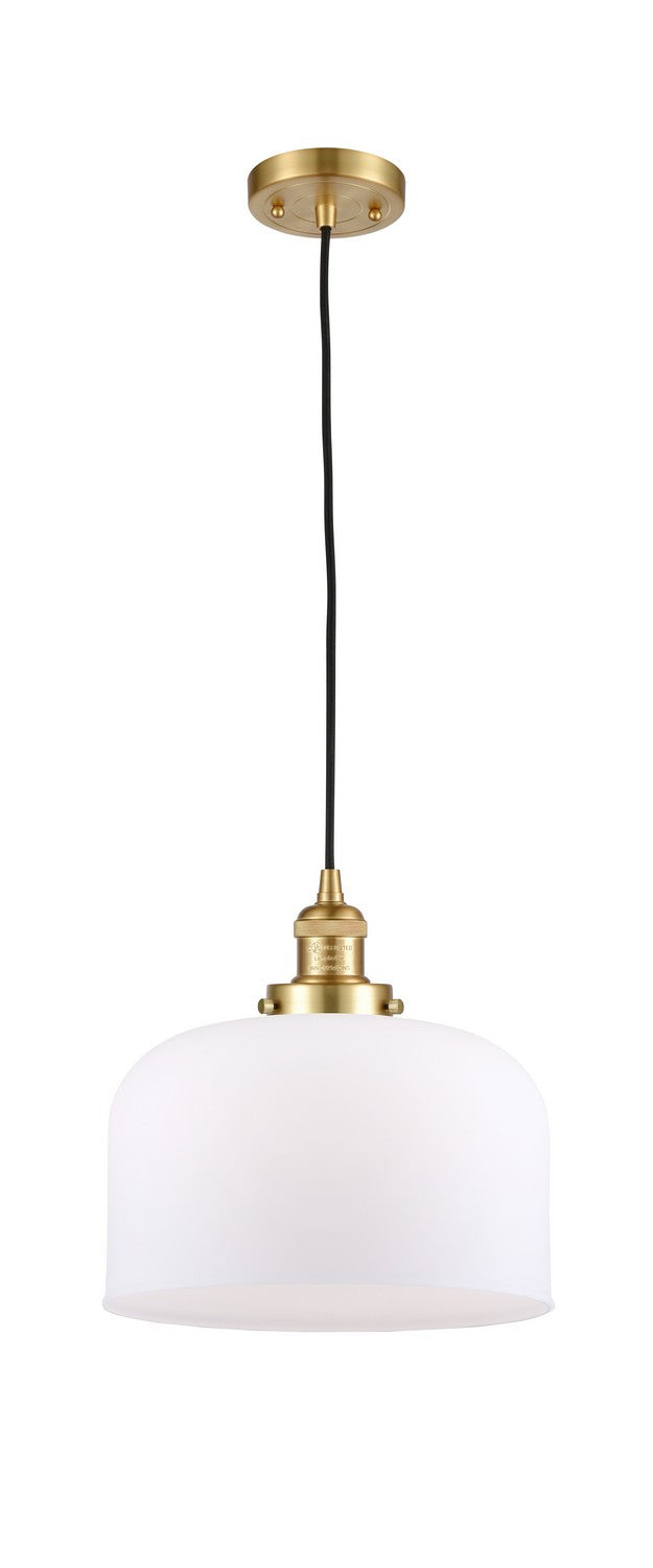 Innovations 201C-SG-G71-L One Light Mini Pendant, Satin Gold