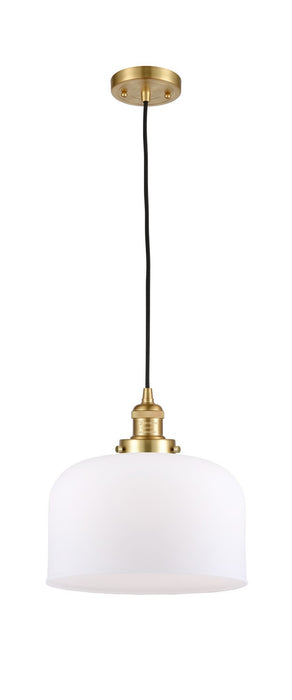 Innovations 201C-SG-G71-L One Light Mini Pendant, Satin Gold