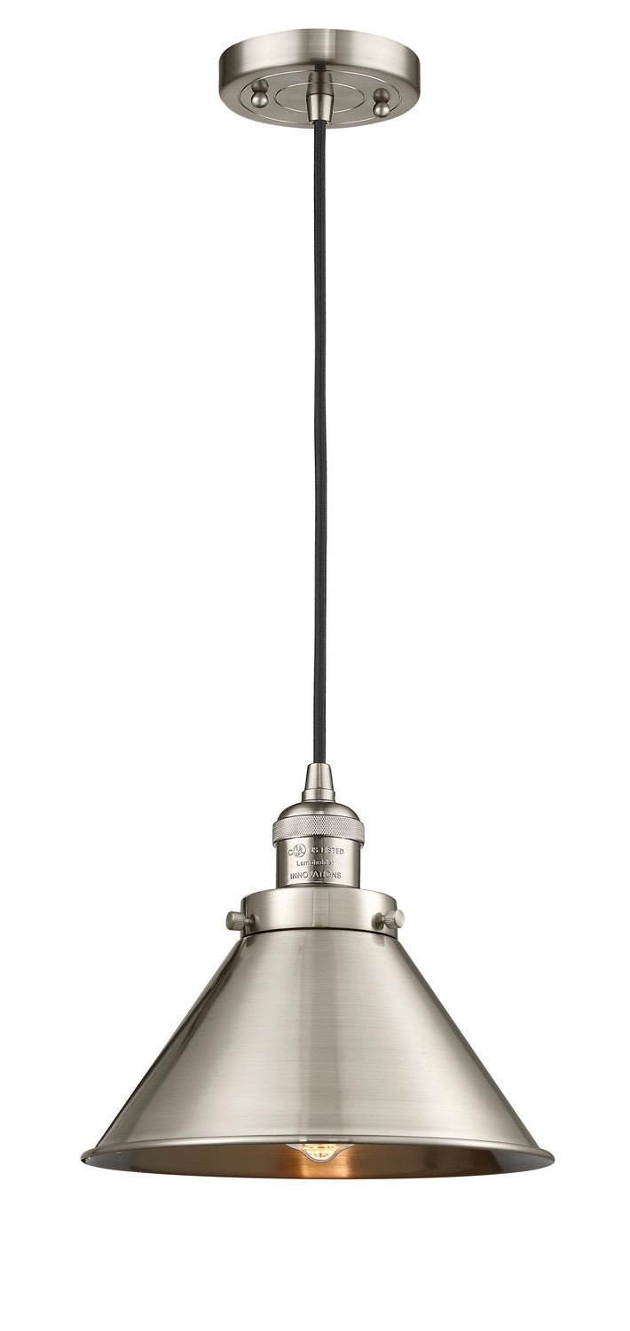 Innovations 201C-SN-M10-SN-LED LED Mini Pendant, Brushed Satin Nickel