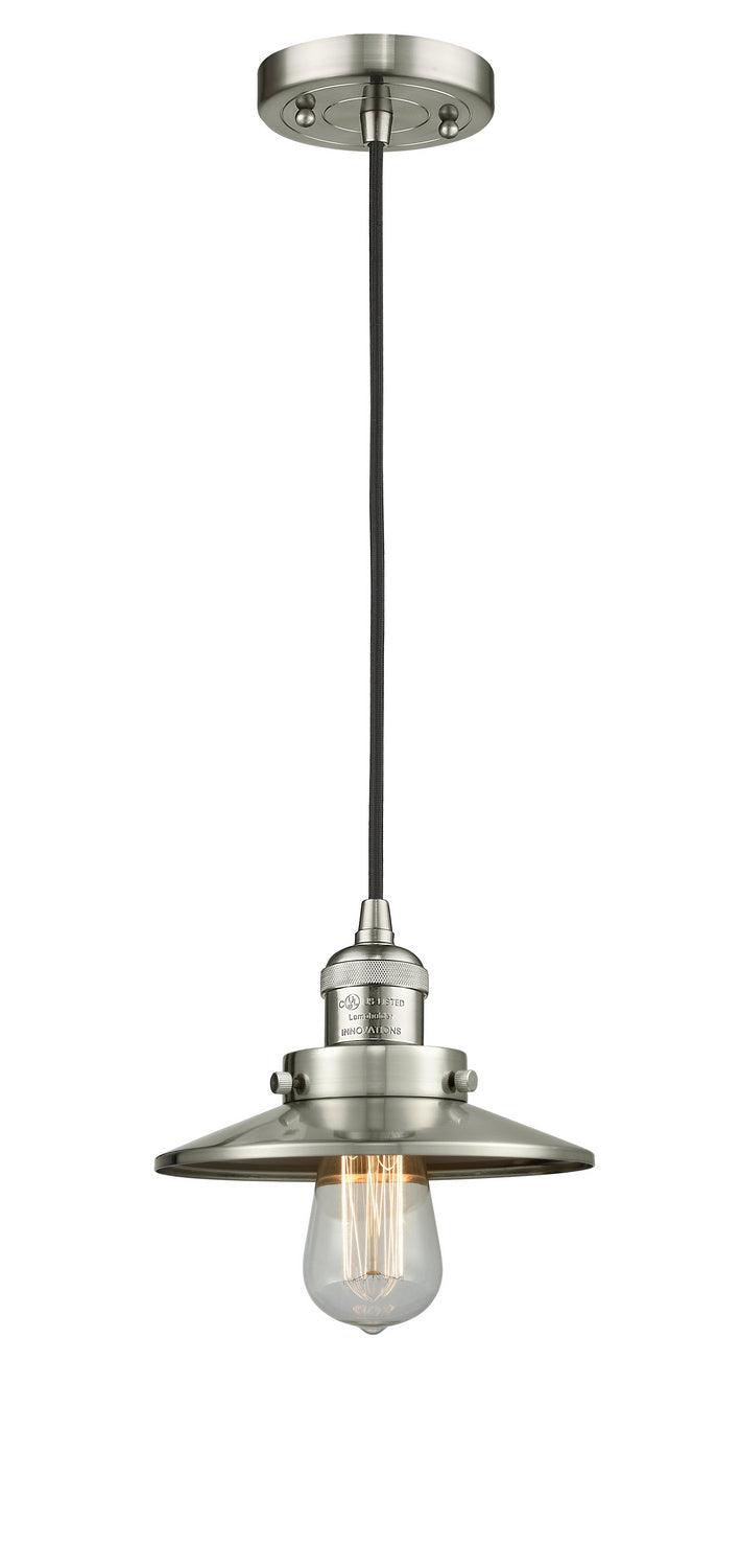 Innovations 201C-SN-M2-LED LED Mini Pendant, Brushed Satin Nickel