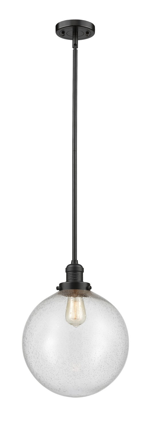 Innovations 201S-OB-G204-12-LED LED Mini Pendant, Oil Rubbed Bronze