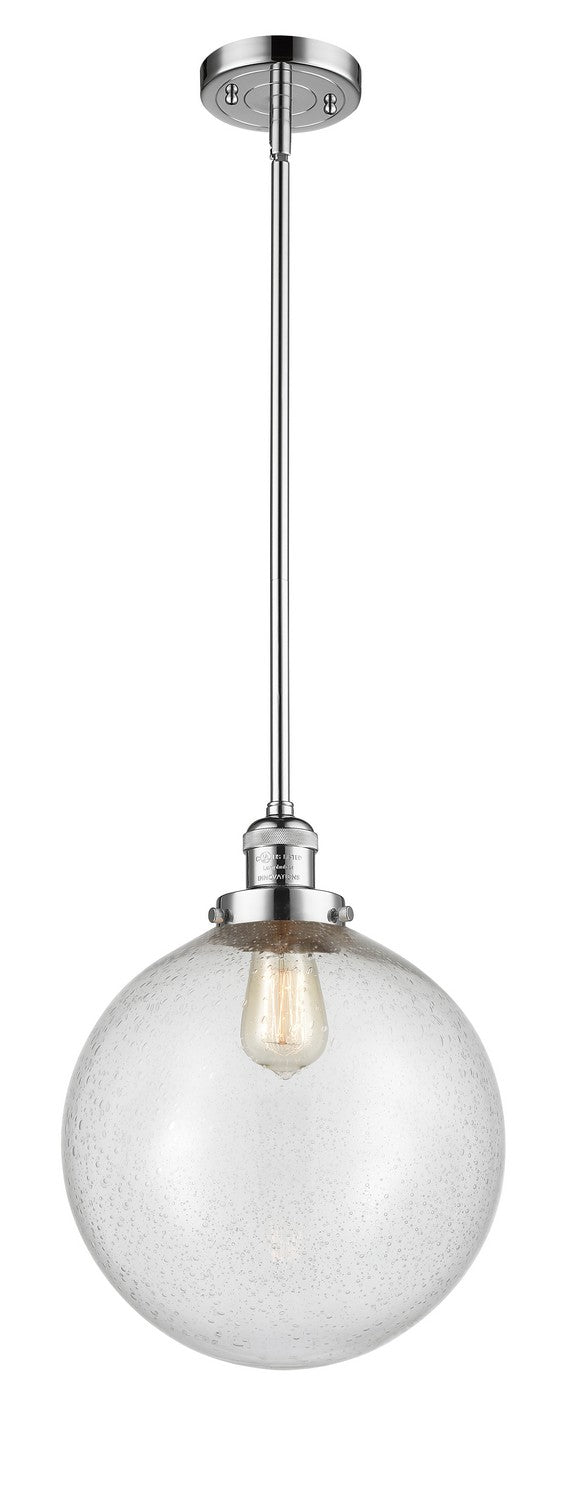 Innovations 201S-PC-G204-12-LED LED Mini Pendant, Polished Chrome