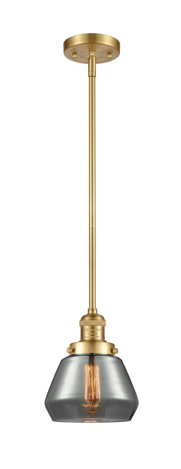 Innovations 201S-SG-G173-LED LED Mini Pendant, Satin Gold