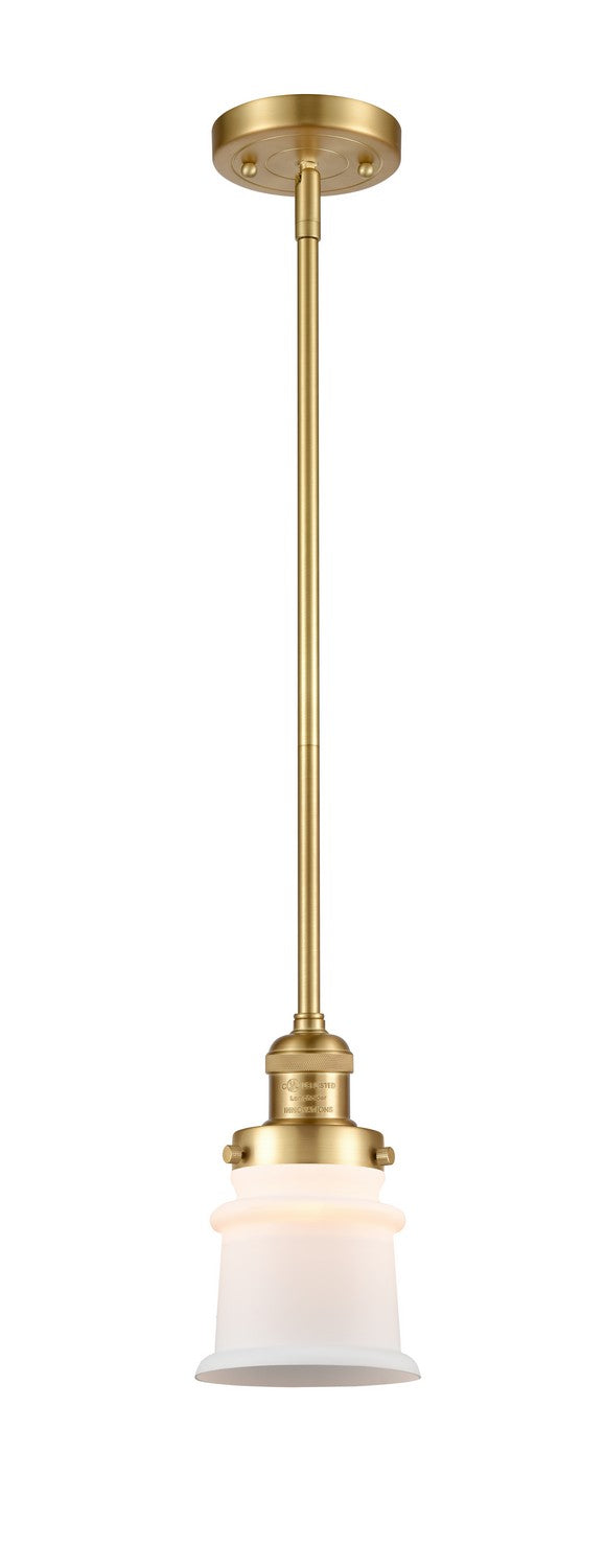 Innovations 201S-SG-G181S-LED LED Mini Pendant, Satin Gold