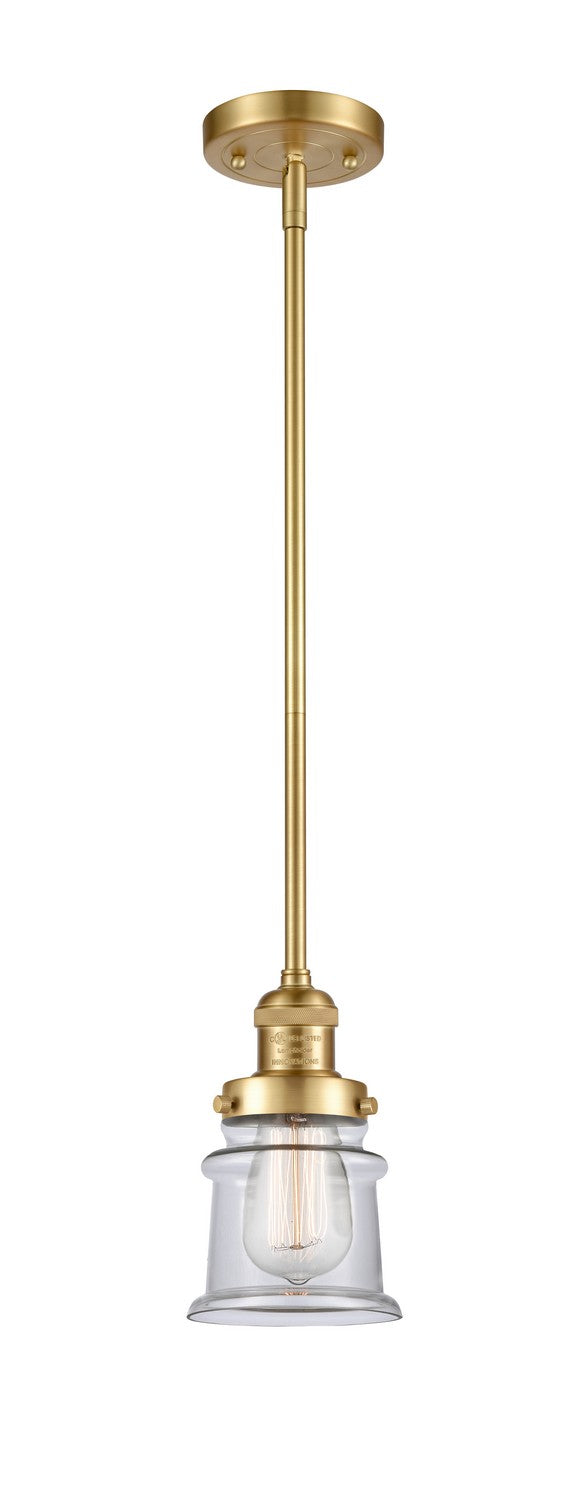 Innovations 201S-SG-G182S-LED LED Mini Pendant, Satin Gold