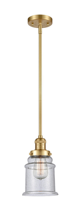 Innovations 201S-SG-G184-LED LED Mini Pendant, Satin Gold