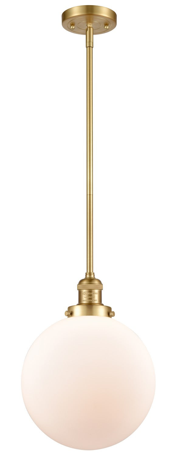 Innovations 201S-SG-G201-10-LED LED Mini Pendant, Satin Gold
