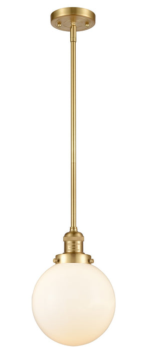 Innovations 201S-SG-G201-8-LED LED Mini Pendant, Satin Gold