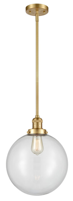 Innovations 201S-SG-G202-12-LED LED Mini Pendant, Satin Gold