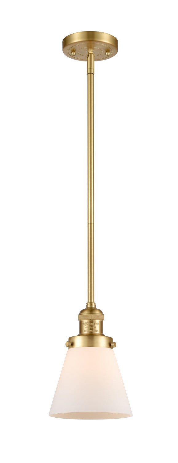Innovations 201S-SG-G61-LED LED Mini Pendant, Satin Gold