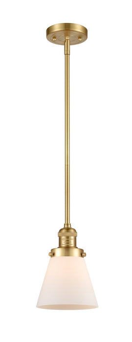 Innovations 201S-SG-G61-LED LED Mini Pendant, Satin Gold