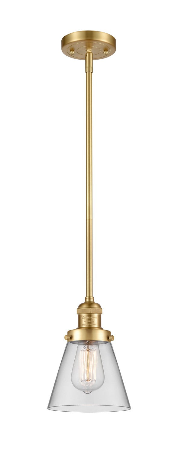 Innovations 201S-SG-G62-LED LED Mini Pendant, Satin Gold