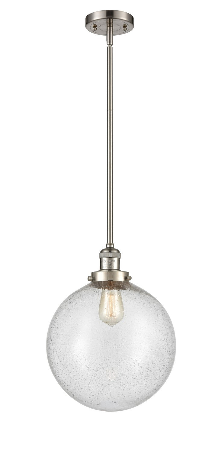 Innovations 201S-SN-G204-12-LED LED Mini Pendant, Brushed Satin Nickel