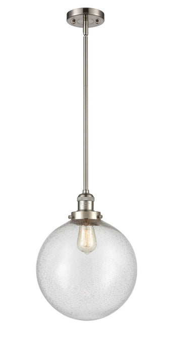 Innovations 201S-SN-G204-12-LED LED Mini Pendant, Brushed Satin Nickel