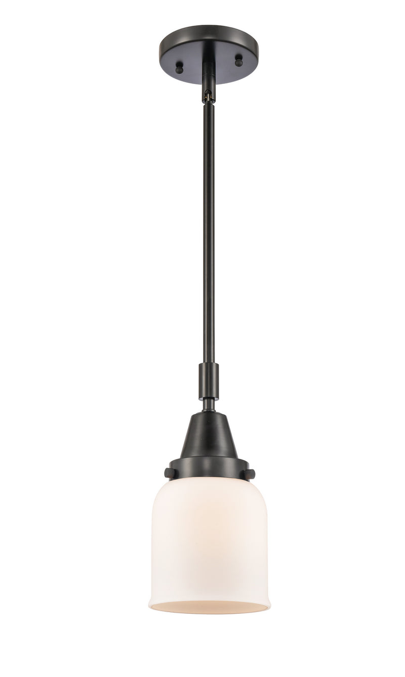 Innovations 447-1S-BK-G51 One Light Mini Pendant, Matte Black