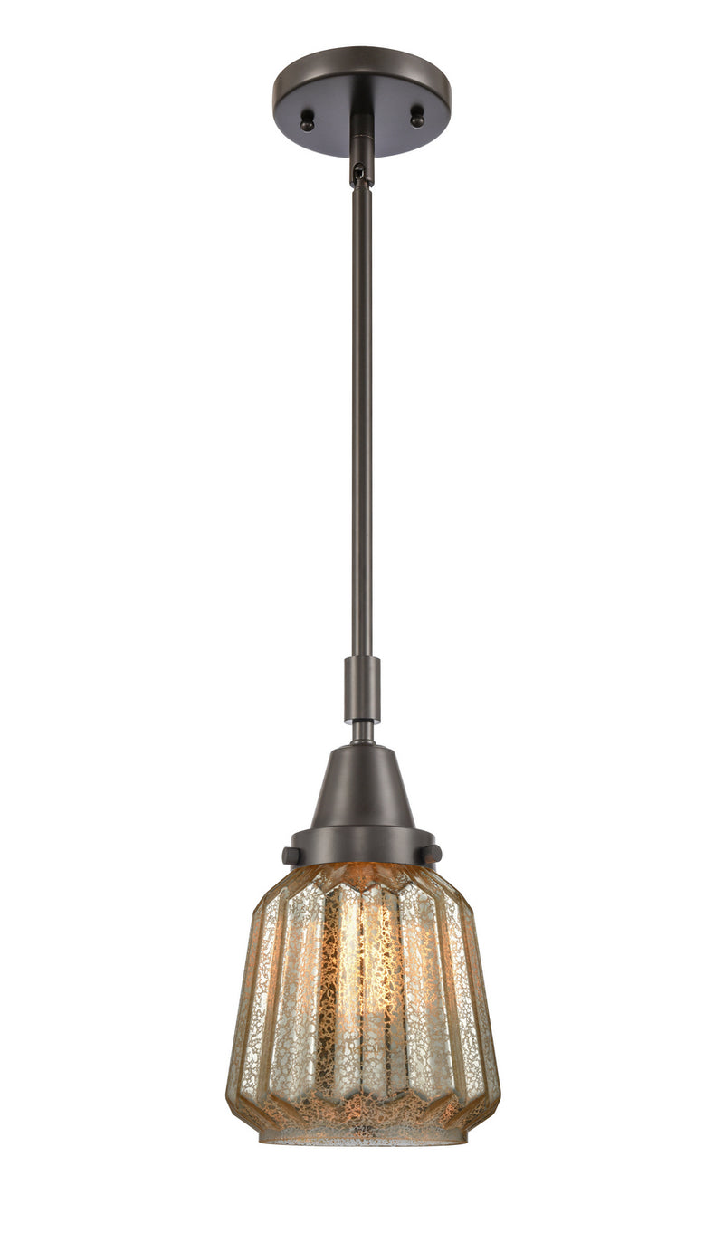 Innovations 447-1S-OB-G146-LED LED Mini Pendant, Oil Rubbed Bronze