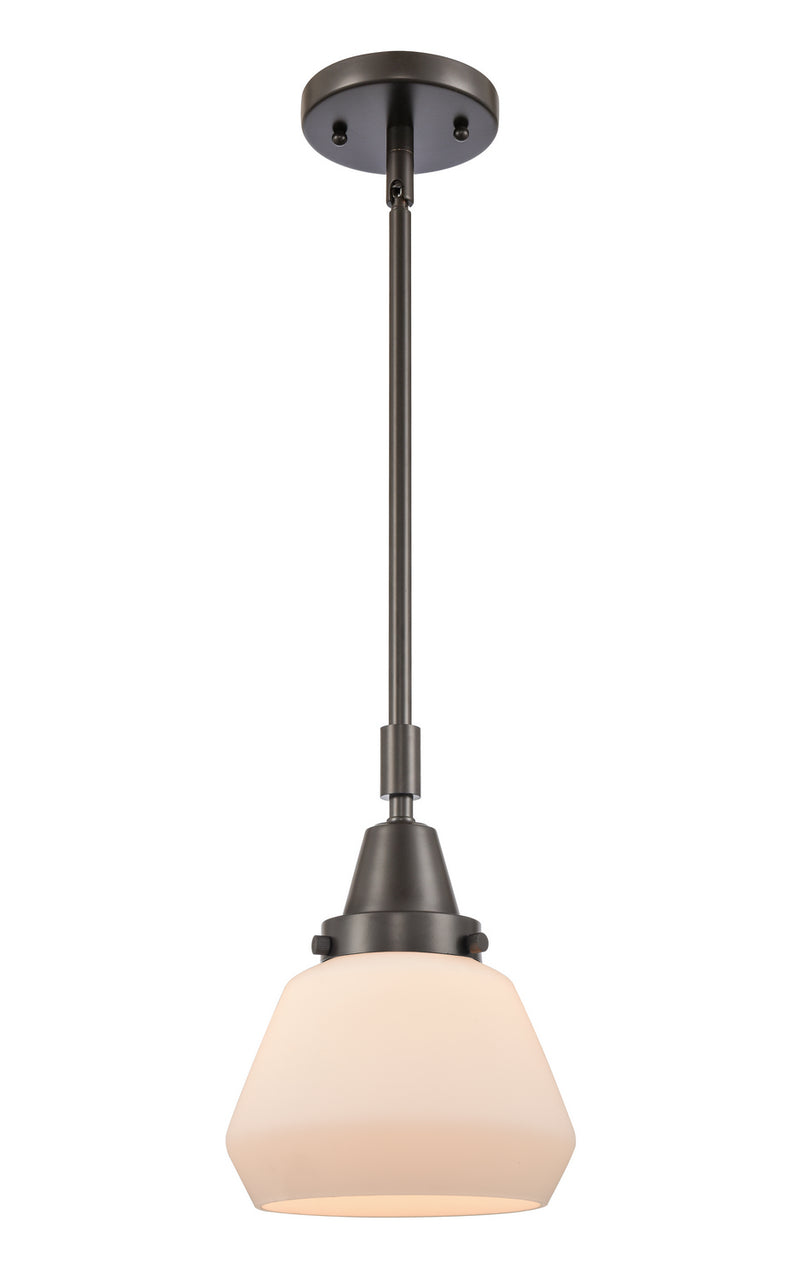 Innovations 447-1S-OB-G171 One Light Mini Pendant, Oil Rubbed Bronze