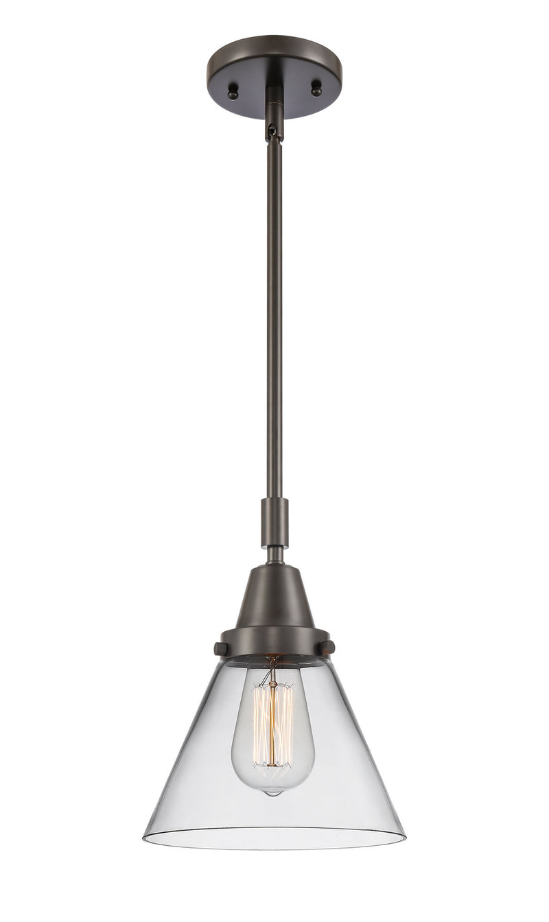 Innovations 447-1S-OB-G42 One Light Mini Pendant, Oil Rubbed Bronze
