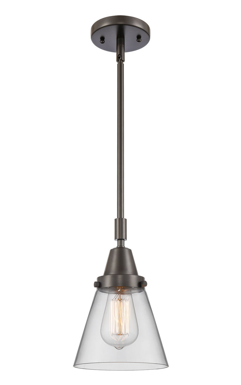 Innovations 447-1S-OB-G62 One Light Mini Pendant, Oil Rubbed Bronze